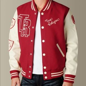 true religion baseball jacket